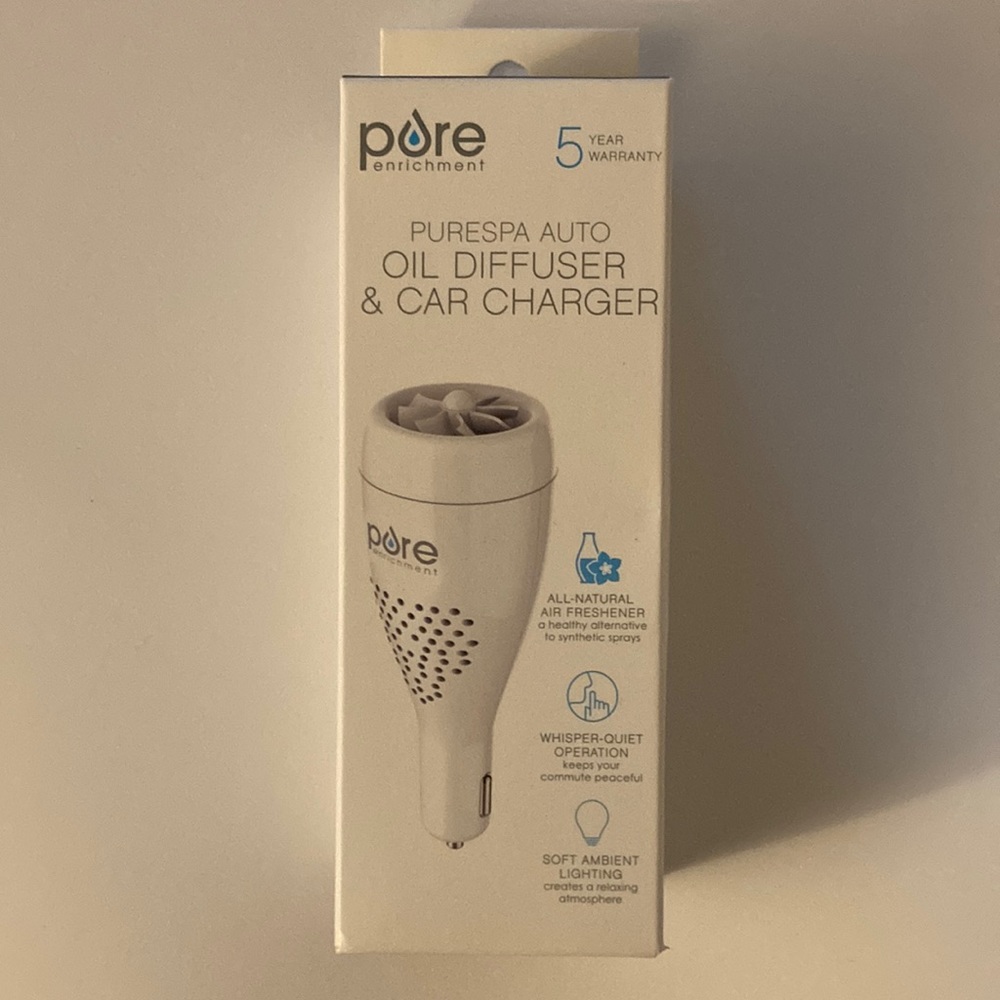 Auto Oil Diffuser & Car Charger